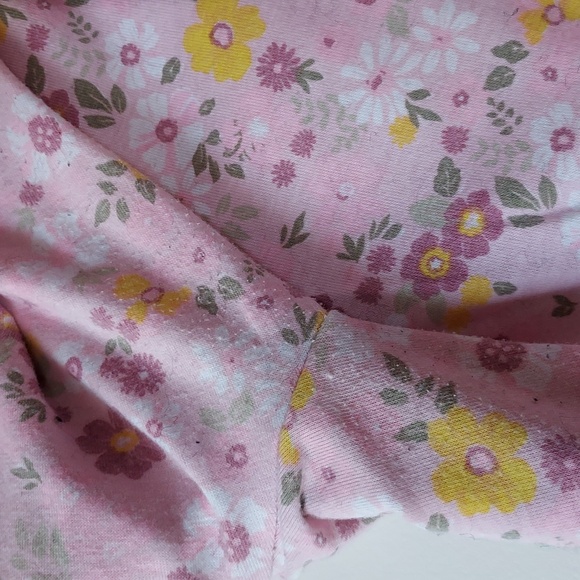 One Step Up pants medium pink with flower print - Picture 4 of 6